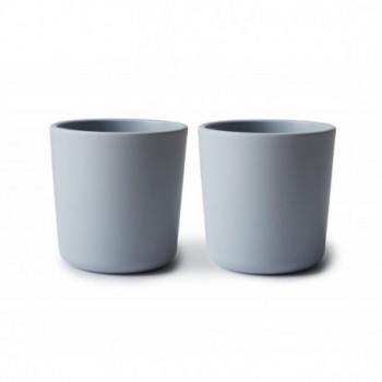 TUTETE 2 Vasos Mushie Cloud (Gris)