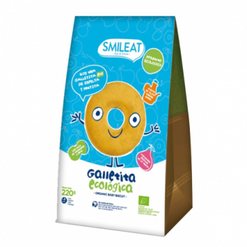 SMILEAT Galletita Espelta y Frutita Ecológica 220 g