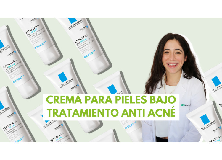 ¿Qué crema uso cuando estoy bajo tratamiento de Acné?