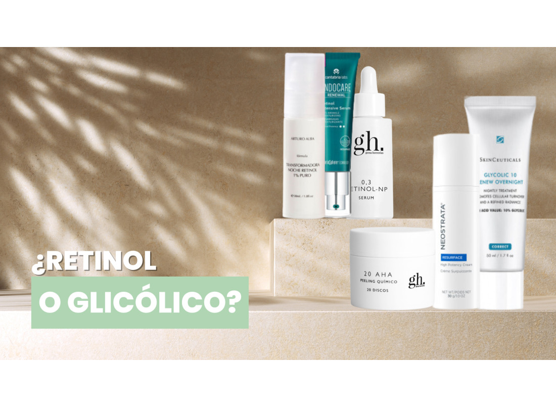 Retinol vs. Ácido Glicólico, ¿Cuál es el mejor para tu piel?