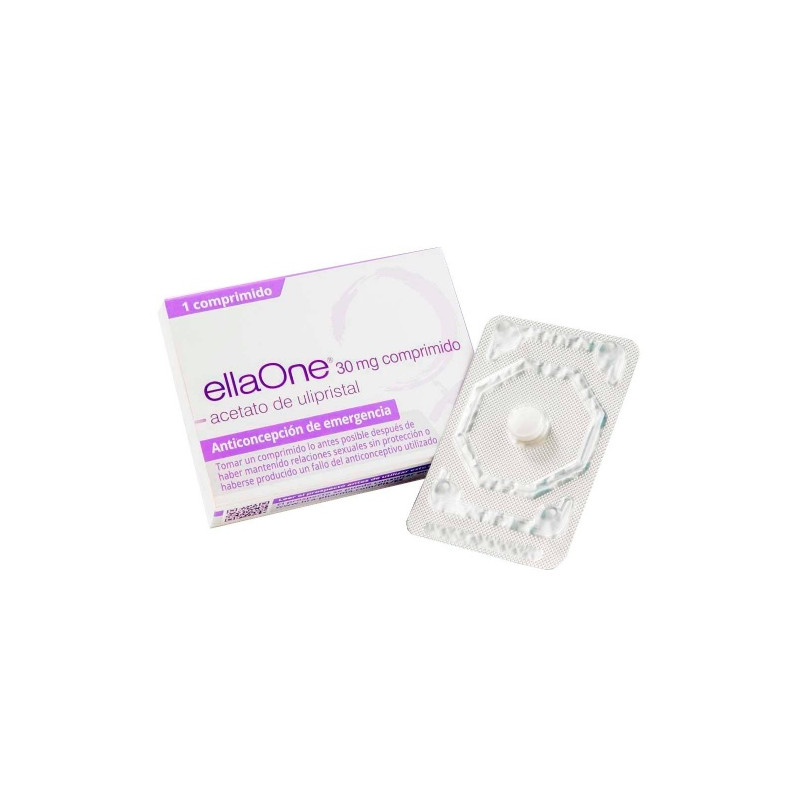 ELLAONE 30 MG COMPRIMIDOS , 1 COMPRIMIDO