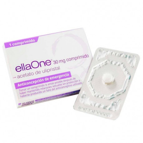 ELLAONE 30 MG COMPRIMIDOS , 1 COMPRIMIDO