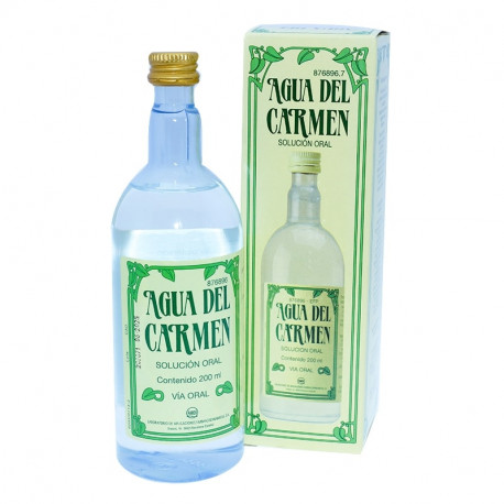 AGUA DEL CARMEN SOLUCIÓN ORAL , 1 FRASCO DE 200 ML