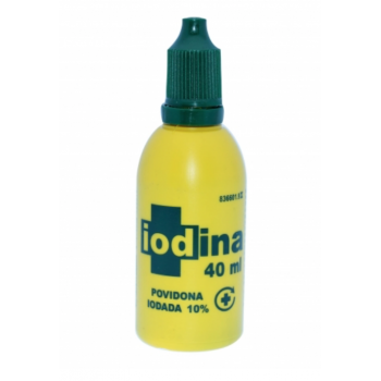 IODINA SOLUCION, 1 FRASCO DE 40 ML