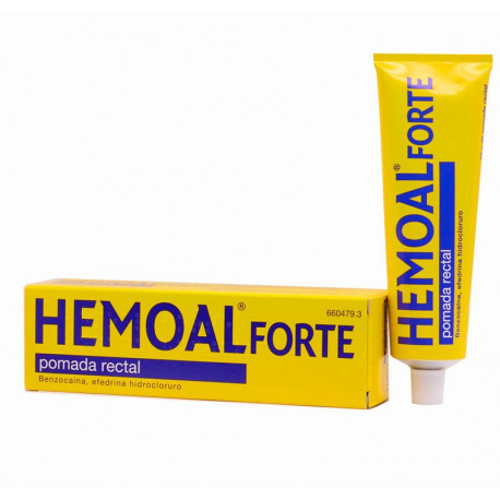 HEMOAL FORTE POMADA RECTAL, 1 TUBO DE 50 G