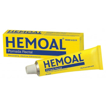 HEMOAL POMADA RECTAL, 1 TUBO DE 30 G