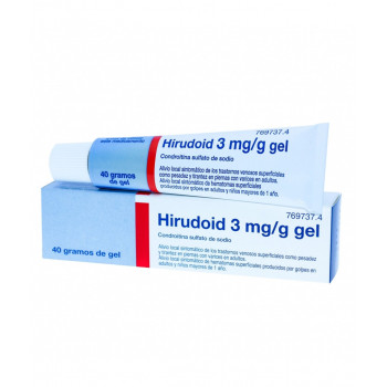 HIRUDOID 3 MG/G GEL , 1 TUBO DE 40 G