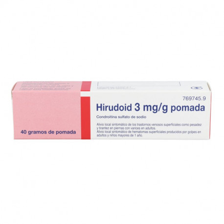 HIRUDOID 3 MG/G POMADA , 1 TUBO DE 40 G