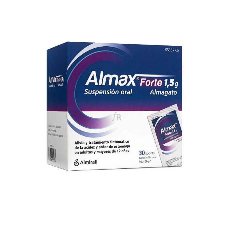 ALMAX FORTE 1,5 g Suspension Oral 30 sobres