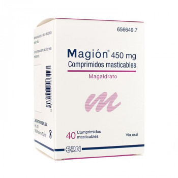 MAGION 450 MG COMPRIMIDOS MASTICABLES , 40 COMPRIMIDOS