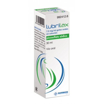 LUBRILAX 7,5 MG/ML GOTAS ORALES EN SOLUCION , 1 FRASCO DE 30 ML