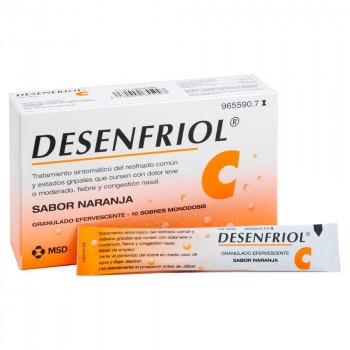 DESENFRIOL C GRANULADO EFERVESCENTE , 10 SOBRES