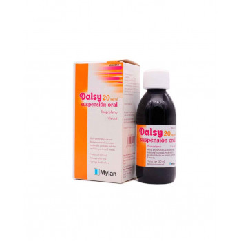 DALSY 20 MG/ML SUSPENSION ORAL , 1 FRASCO DE 150 ML