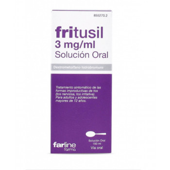 FRITUSIL 3 MG/ML SOLUCION ORAL , 1 FRASCO DE 150 ML