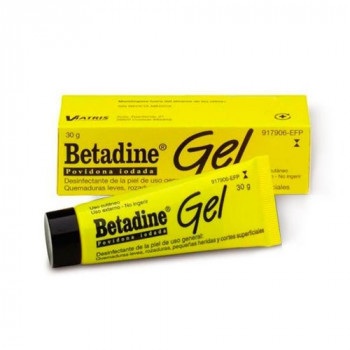 BETADINE GEL 100 MG/G GEL, 1 TUBO DE 30 G