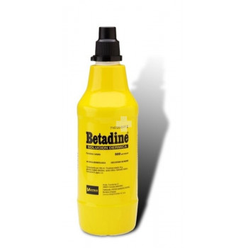 BETADINE 100 MG/ML SOLUCIÓN CUTÁNEA , 1 FRASCO DE 500 ML