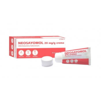 NEOSAYOMOL 20 MG/ G CREMA, 1 TUBO DE 30 G