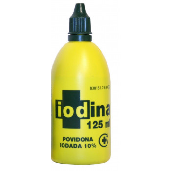 IODINA SOLUCION, 1 FRASCO DE 125 ML