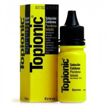 TOPIONIC 100 MG/ML SOLUCION CUTANEA, 1 FRASCO DE 100 ML