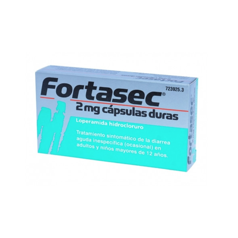 FORTASEC 2 MG CAPSULAS DURAS 10 CÁPSULAS