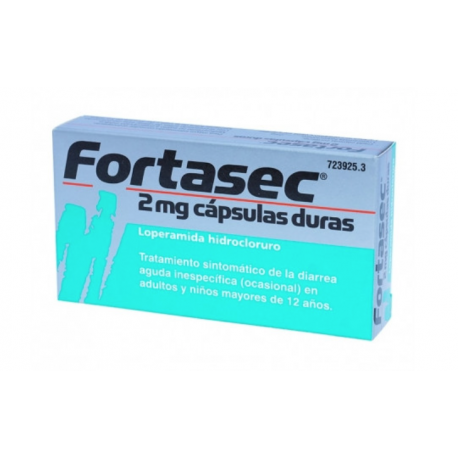 FORTASEC 2 MG CAPSULAS DURAS 10 CÁPSULAS