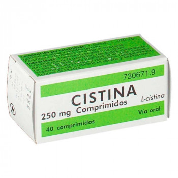 CISTINA 250 MG COMPRIMIDOS , 40 COMPRIMIDOS