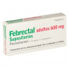 FEBRECTAL ADULTOS 600 MG SUPOSITORIOS , 6 SUPOSITORIOS