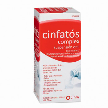 CINFATOS COMPLEX SUSPENSIÓN ORAL , 1 FRASCO DE 125 ML