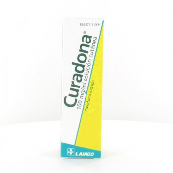 CURADONA 100 MG/ML SOLUCION CUTANEA, 1 FRASCO DE 60 ML