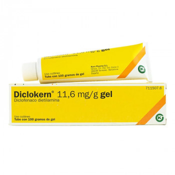 DICLOKERN 11,6 MG/G GEL,1 TUBO DE 100 G