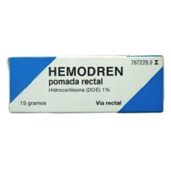 HEMODREN POMADA RECTAL, 1 TUBO DE 15 G