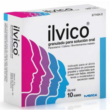 ILVICO GRANULADO PARA SOLUCION ORAL, 10 SOBRES