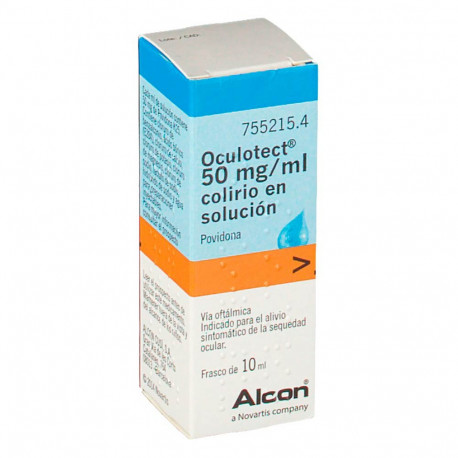 OCULOTECT 50 MG/ML COLIRIO EN SOLUCION , 1 FRASCO DE 10 ML