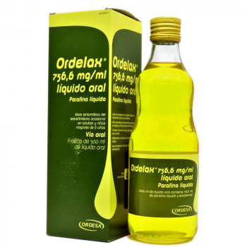 ORDELAX 756,6 MG/ML LIQUIDO ORAL , 1 FRASCO DE 500 ML