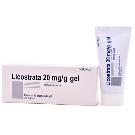 LICOSTRATA 20 MG/G GEL , 1 TUBO DE 30 G