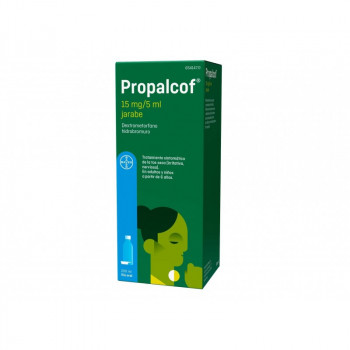 PROPALCOF 15 MG/5 ML JARABE , 1 FRASCO DE 200 ML