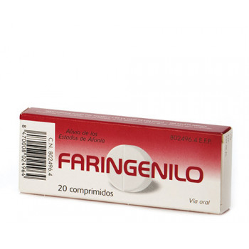 FARINGENILO, 20 COMPRIMIDOS