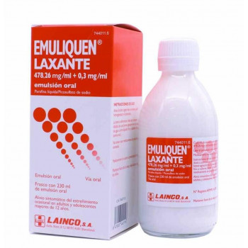 EMULIQUEN LAXANTE 478,26 mg/ml + 0,3 mg/ml Emulsion Oral 230 ml