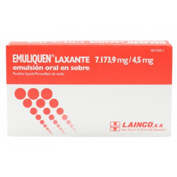 EMULIQUEN LAXANTE 7.173,9 mg/4,5 mg Emulsion Oral En Sobres 10 sobres