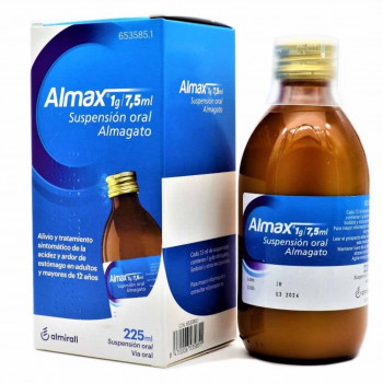 ALMAX 1G/7,5 ml Suspension Oral 225 ml