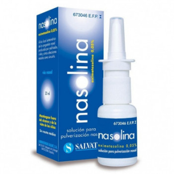 NASOLINA, 1 ENVASE PULVERIZADOR DE 20 ML