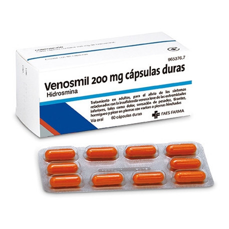 VENOSMIL 200 MG CAPSULAS , 60 CÁPSULAS