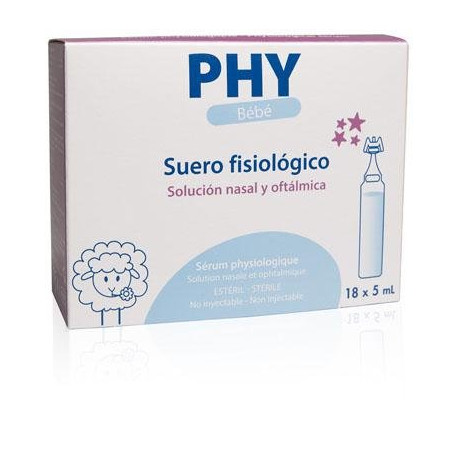 PHY Suero fisiologico 18 monodosis 5ml