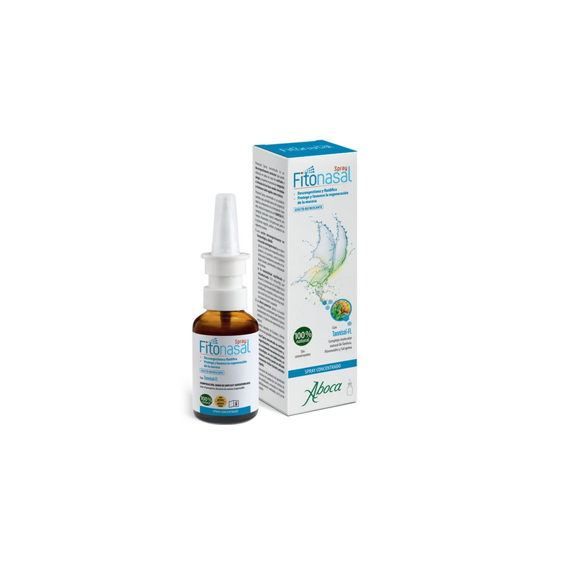 Aboca Fitonasal Spray Nasal Concentrado 30ml - Descongestiona y fluidifica  los mocos