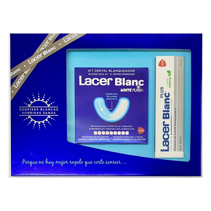 LACER Lacerblanc White Flash + Lacerblanc Plus Menta Pasta