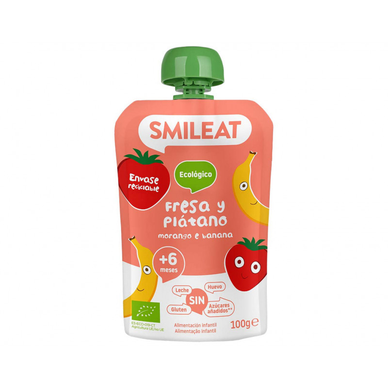 Smileat, Papilla Ecológica de Cereales para Bebés desde los 4 Meses, Con  Quinoa, Cerales e Ingredientes Naturales, Sana y Saludable, Sin Azúcar ni  Gluten