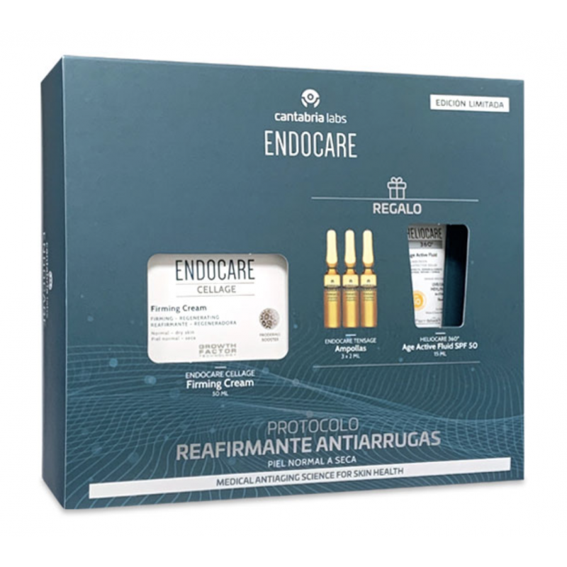 Endocare Pack Tensage 20 Ampollas de 2 ml + Endocare Cellage Serum 10 ml