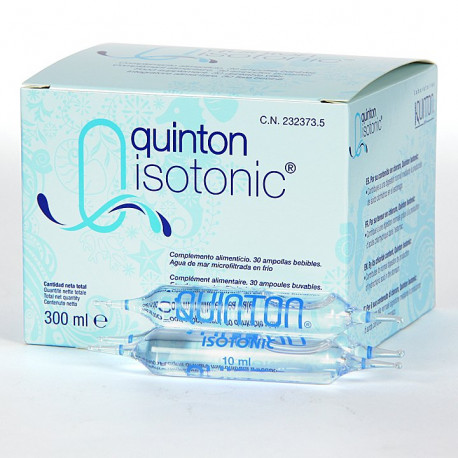 Bebida Isotonica QUINTON HYPERTONIC 30 ampollas – Goldnutricion