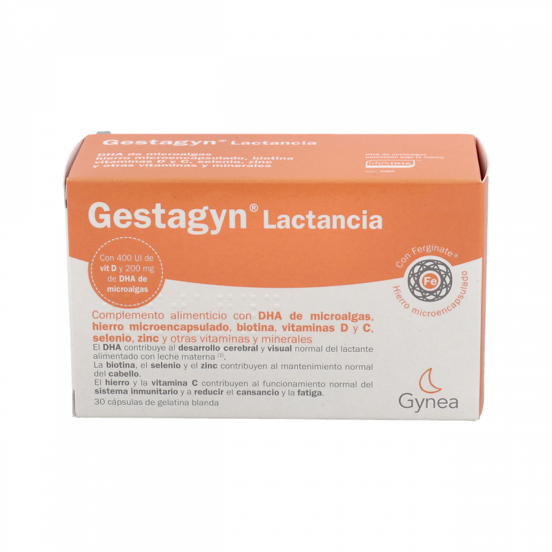 Gestagyn Lactancia 30 CÁpsulas - Farmacia Online Barata Liceo. Envíos 24/48  Horas.