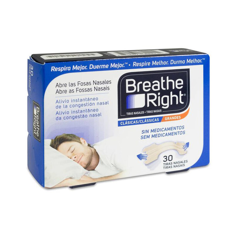 Breathe Right Junior Tiras Nasales 10 unidades